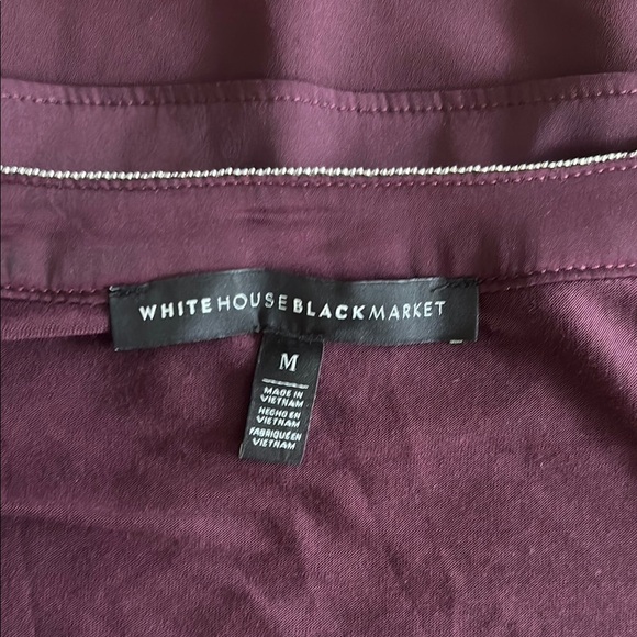 White House Black Market Long Sleeve Top – Size M - Picture 5 of 7